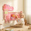 (Pink) AIYAPLAY Busy Board Panels Wall Mounted Dinosaur 1