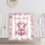 Deer Floral Personalized Blanket Soft Lightweight 40x30 Inch 5