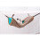 (Hammock 3 Layers) Warm Plush Small Animal Hanging Hammock Cute Universal Bed 3