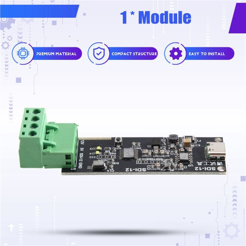 SDI-12 Modul USB zu SDI12 Modul SDI12 Capturer Debugger 5/12V Stromversorgung 1