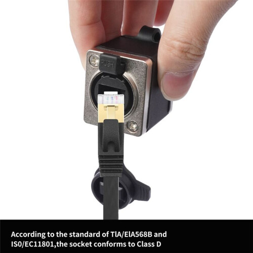 RJ45 Feedthrough Coupler,RJ45 Network Female Straight Coupler Converter Ethernet Extension Adapter 2