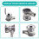 Dust Cup with Multi-Cone Separator for  T30 T20 T10 Wireless Vacuum Cleaner Replacement Bin Accessories 7
