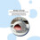 (Grey, S) Self-Warming Shark Shaped Cat Cave Bed Cozy Pet Den 5