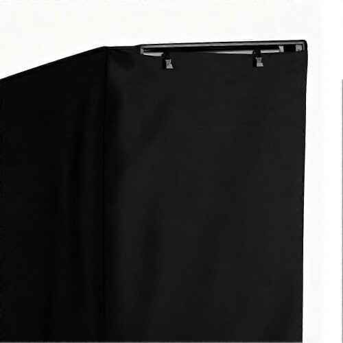 (Black) Abri extérieur robuste pour chatons avec fermeture éclair latérale pour terrasse ou balcon 1