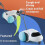 (Blue) Auto-Running Interactive Smart Cat Toy Car with Obstacle Detection for Indoor Cats 4