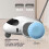 (Blue) Auto-Running Interactive Smart Cat Toy Car with Obstacle Detection for Indoor Cats 3