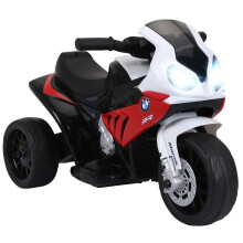 Electric Motorbike for Kids Ride on BMW Motorbike W/Headlights and Music, 6V, Red