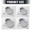(L) Cooling Pet Mat for Dogs Cats Washable Multiple Sizes Comfortable Bed Pad M 3