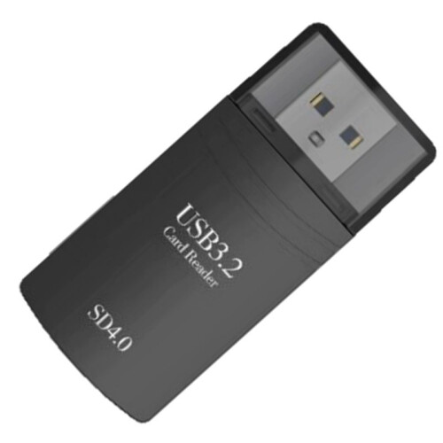 USB 3.2 Card Reader TF/ Card 2-in-1 Multi-Drive Card Reader Portable for Computer Laptop Tablet Faster Data Transfer 2