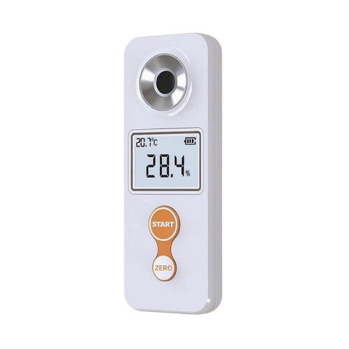 0-53% Prism Refraction Sugar Refractometer Handheld Densimeter Saccharimeter Tester Resolution Refractometer 1
