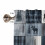 Bear Moose Kitchen Curtains Set Blue Retro Forest Animal 5