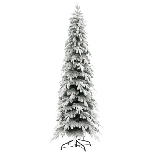 7ft Snow-Covered Unlit Artificial Christmas Tree