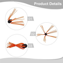 Kit de Tête de Brosse de Nettoyage de Cheminée avec Tiges Flexibles et Adaptateur de Perceuse, Outil de Nettoyage Puissant pour L'Élimination des