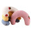 (Pink) Soft Polyester PP Cotton Cat Pillow for Deep Sleep - Cute Pet Accessory 5