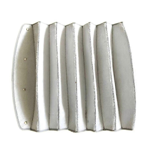 (White) Túnel plegable multifuncional para gatos de interior 1