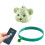 (Mouse) USB Rechargeable LED Cat Collar Toy Remote Bell Interactive Light Adjustable Indoor Cats 5