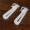 400PCS Plastic Curtain Hanging Hooks Stereo Window White Plastic Adjustable Height Curtain Accessories9cm 4