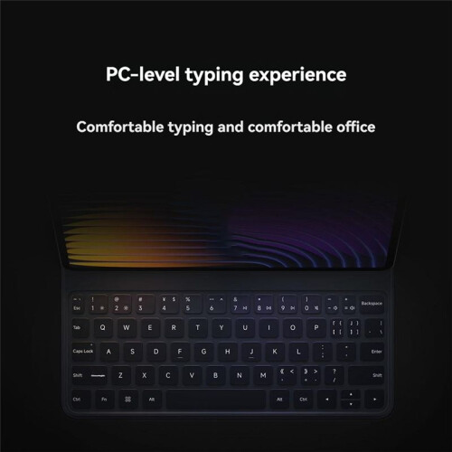 Compatible with  Keyboard Case for Pad 7/ 7 Pro  Wake- Wireless Magnetic 11.2inch PU Protective Sheath White 1