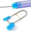 (Blue) Brosse de nettoyage pour aquarium noir 3