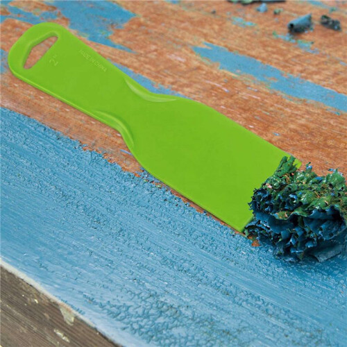 10 Pieces Plastic Putty Knife Set Flexible Paint Scrapers Tool for Spackling, Patching, Decals, Wallpaper, Baking, Wall 1