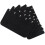 Black 5 Rows Hook and Eye Tape Extension Bra Strap Extender 20 Pcs for Women 3