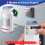 Infrared Detector Motion Sensor PIR Human Body Movement Alarm Welcome Security 2 Modes 120dB 433MHz Remote Control 7