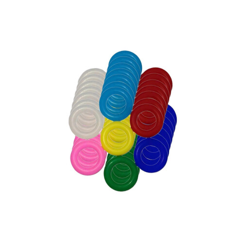 (9mm) 100 bagues d'identification pour oiseaux de 12 mm (cailles, poulets, pigeons) 1