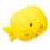 (Pineapple) Cute Fruit Shape Cat Chew Toy Soft Silicone Bite Resistant with Catnip for Teeth Cleaning 3