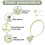 (Mouse) USB Rechargeable LED Cat Collar Toy Remote Bell Interactive Light Adjustable Indoor Cats 2
