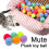 (20PCS) 10/20/30pcs Soft Plush Cat Balls Funny Assorted Colors Interactive Kitten Toys Play 2