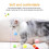 (20PCS) 10/20/30pcs Soft Plush Cat Balls Funny Assorted Colors Interactive Kitten Toys Play 5