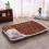 (Coffee, S) Thickened Cozy Pet Bed with Removable Pillow for Winter Warmth 4