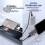 PD100W Fast Charging High-Speed TF Memory Card  Card Reader 200mb Headphone 3.5mm Type-C 3.1 Adapter 6
