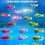 (Set B) Glowing Auto Moving Fish Cat Toy Active Play Pet Safe Battery Powered 4pc Multicolor 4