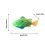 (Set B) Glowing Auto Moving Fish Cat Toy Active Play Pet Safe Battery Powered 4pc Multicolor 3