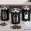 1Pcs Coffee Canister Stainless Steel Storage Jars with Visual Window Kitchen Storage Coffee Bean Tea-Leaf Sealed Cans 4