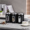 1Pcs Coffee Canister Stainless Steel Storage Jars with Visual Window Kitchen Storage Coffee Bean Tea-Leaf Sealed Cans 5
