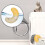 (White) Soft Polyester PP Cotton Cat Pillow for Deep Sleep - Cute Pet Accessory 3