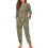 Women's Thanksgiving Pajama Set Turkey Pumpkin Print 3