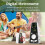 Electronic Digital Metronome Volume Beat Speed Adjustable Timer Digital Metronome for Piano Guitar Drum Violin White 7