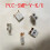 5Pcs PCB Board Thermocouple Connector PCC-SMP-V Circuit Board Dedicated Thermocouple Socket K 4