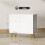 Modern Luxe High Gloss Sideboard, with Hairpin Legs - White 5