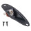 20X Black Boat Style 1/4inch Guitar Pickup Output Input Jack Plug Socket for Fd Strat Guitar 4