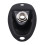 20X Black Boat Style 1/4inch Guitar Pickup Output Input Jack Plug Socket for Fd Strat Guitar 5
