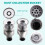Dust Cup with Multi-Cone Separator for  T30 T20 T10 Wireless Vacuum Cleaner Replacement Bin Accessories 5