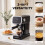 Living And Home 20 Bar Touch Control Espresso Machine Coffee Maker with Steam Wand 3