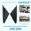Rearview Mirror Triangular Trim, Triangular Window Trim Cover for  GCBS- CBS 2013- CJ5Z-16003-BA CJ5Z-16004-AA 6