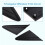 Rearview Mirror Triangular Trim, Triangular Window Trim Cover for  GCBS- CBS 2013- CJ5Z-16003-BA CJ5Z-16004-AA 5