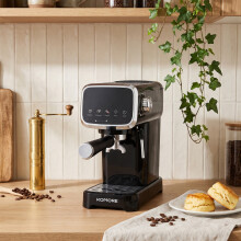 20 Bar Touch Control Espresso Machine Coffee Maker with Steam Wand