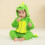 FFENYAN Spiked-Tail Dino Onesie Soft Flannel 3M-3Y 7